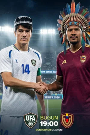 O'zbekiston - Venesuela Jonli efir 30.03.2026