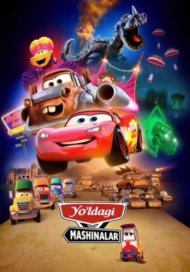 Yo'ldagi Mashinalar / Chaqmoq makvin va metrning yangi sarguzashtlari 1-2-3-4-5-6-7-8-9-10-11-12-15 Qism Multfilm barcha qismlar | uzbek tilida HD