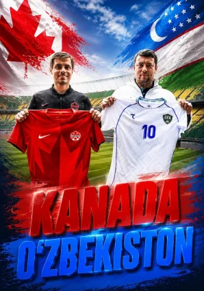 O'zbekiston - Kanada Jonli efir 01.06.2026