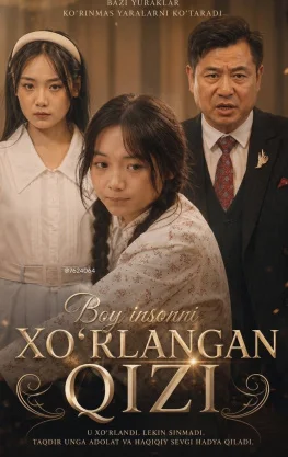 Boy insonni ho'rlangan qizi Koreya serial 1-2-3-4-5-10-20-30-40-50-60-70 Qism drama uzbek tilida Barcha qismlar