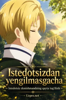 Istedotsizdan yengilmasgacha Istedotsiz donishmandning qayta tugʻilishi 2026 Anime multfilm barcha qismlari o'zbek tilida
