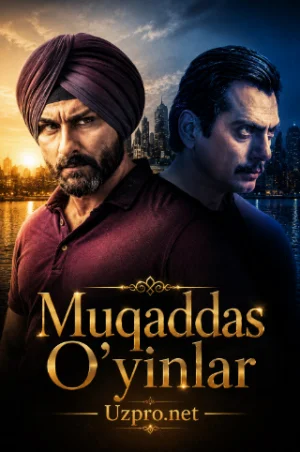 Muqaddas o‘yinlar Uzbek tilida 1. 2. 3. 4. 5. 6. 7. 8. 9. 10. 11. 12. 14. 15. 20 Qism Hind seriali o'zbek tilida Barcha qismlar HD
