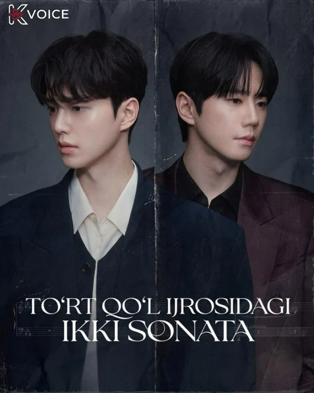 To'rt qo'l Ijrosidagi ikki sonata Koreya seriali 1-2-3-4-5-6-7-8-9-10-15-20-40-50-60-70 qism uzbek tilida Barcha qismlar 2026 HD skachat