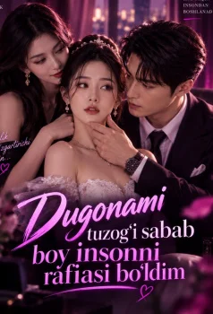 Dugonamni tuzog'i sabab boy insonni rafiqasi bo'ldim 2026 Koreya seriali Uzbek tilida barcha qismlar